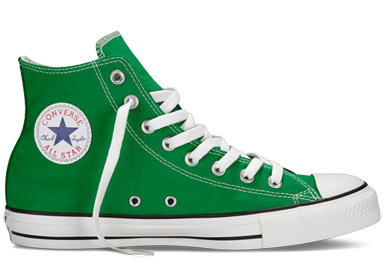 kelly green converse all stars