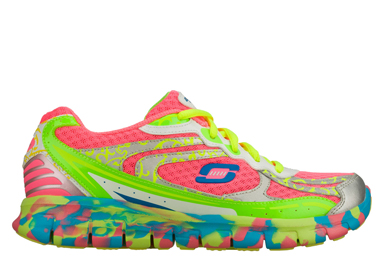 Skechers Sport Womens Synergy Pink/Multi 11794/PMLT Confetti : Athletics Color American