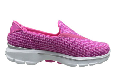 Skechers Women's Go Walk 3 Walking Shoe Hot Pink 13980/HPK : American  Athletics