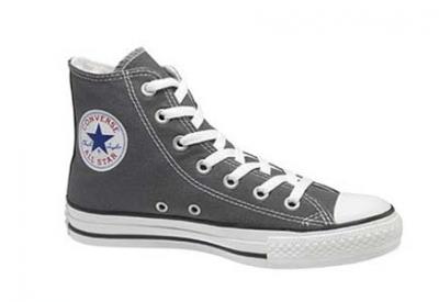 converse high tops charcoal