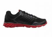 Fila Men's Memory Fresh 2 Running Shoe Black/Fila Red/Metallic Silver 1SR20208-004