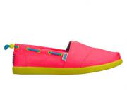 Skechers Girls Bobs World Toggle Ups Neon Pink/Multi Infants 85048N/NPMT