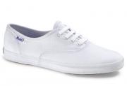 Keds Women's Champion White Canvas Shoes Wide Width WF34000
