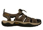 Skechers Boys Journeyman Migrate Chocolate/Taupe Sandals 92185L/CHTP